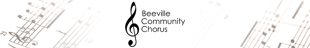 Beeville Community Chorus